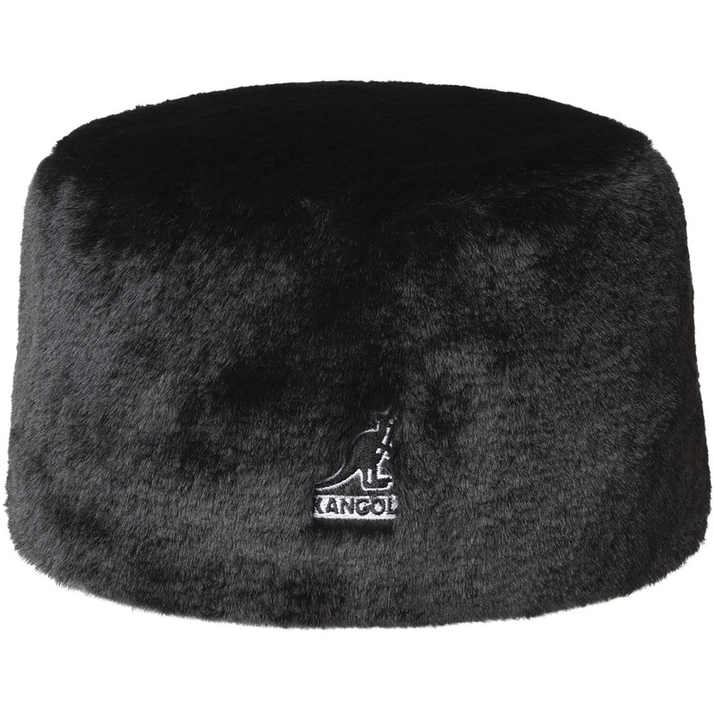 Faux Fur Topper Black Solid S