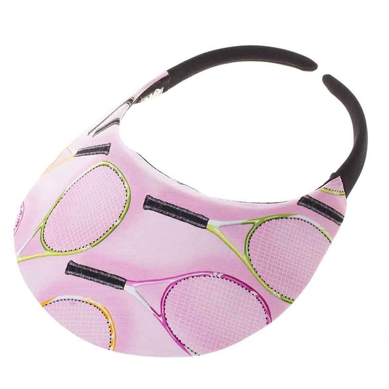 No Headache Midsize Clip On Sun Visor – Pink Tennis Racquets Pink