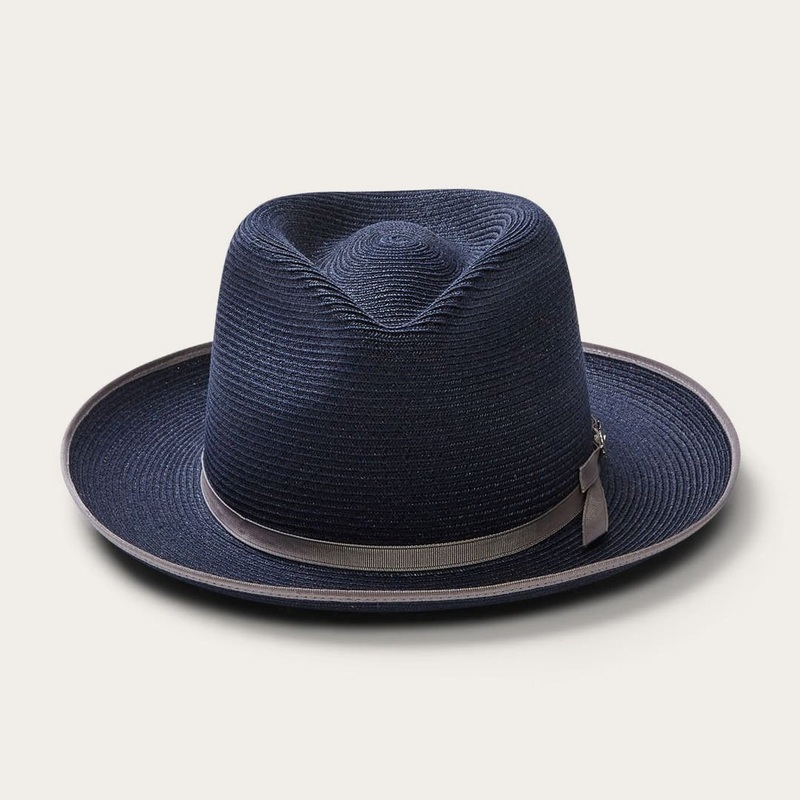 Stratoliner Hemp Fedora Navy 6 3/4