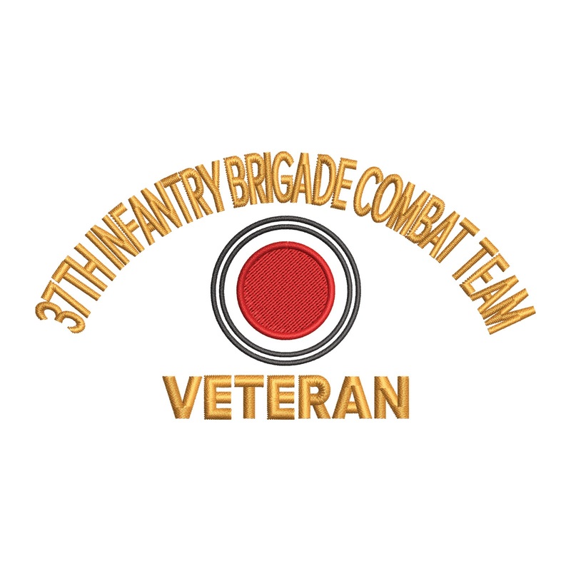 U.S. Army 37th Infantry Brigade Combat Team Symbol U.S. Army 37th Infantry Brigade Combat Team Symbol One Size