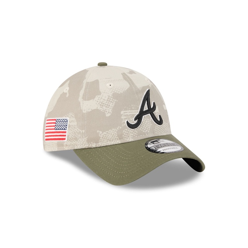 Atlanta Braves Armed Forces Day 2025 9TWENTY Adjustable Hat One Size