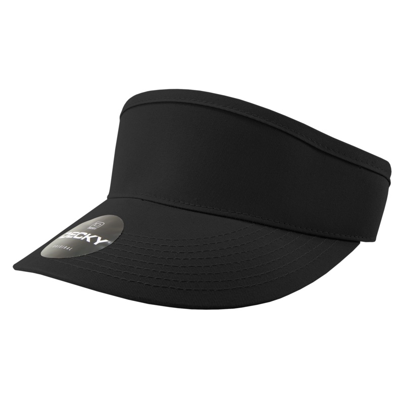 Decky 3015 – High Profile Visor, Sun Visor Cap – CASE Pricing Black