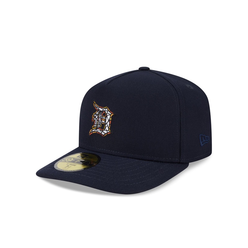 Detroit Tigers Stained Glass 59FIFTY A-Frame Fitted Hat 7