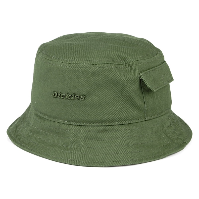 Dickies Hats Bogalusa Bucket Hat – Dark Olive 1-Size