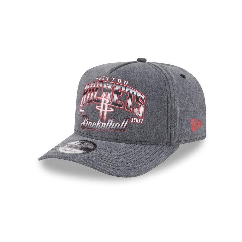 Houston Rockets Washed 9FIFTY A-Frame Snapback Hat One Size