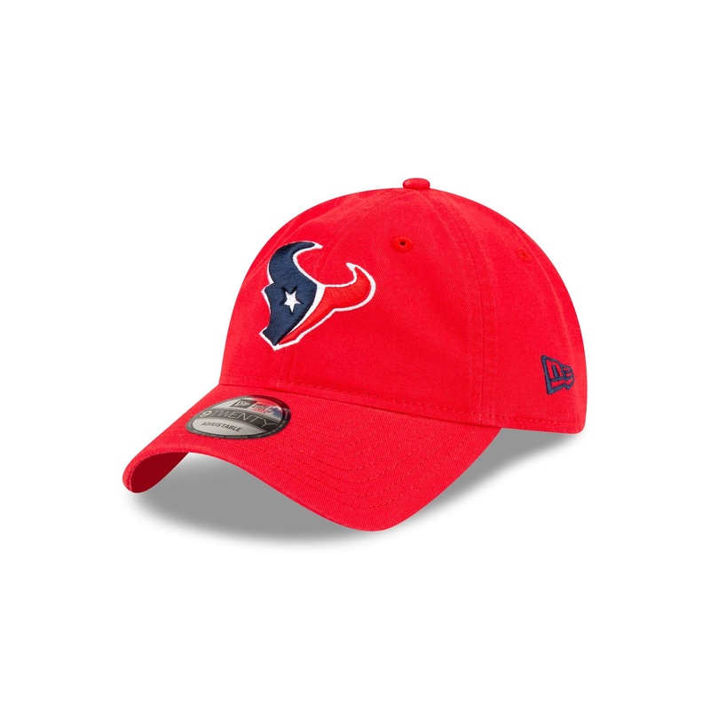 Houston Texans Core Classic 2.0 Red 9TWENTY Adjustable Hat One Size