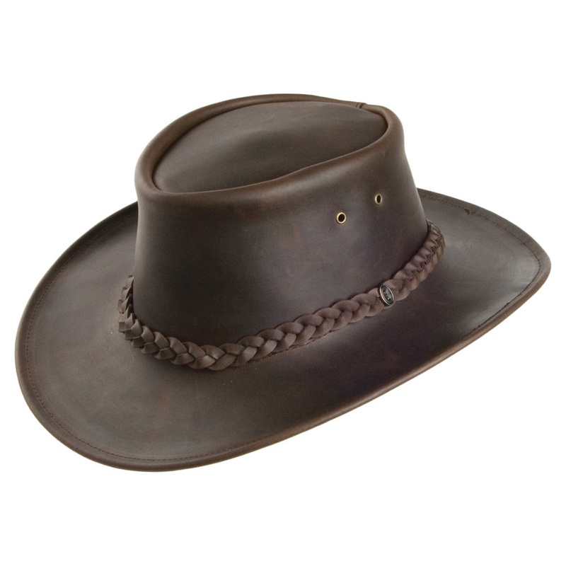 Jaxon & James Crushable Leather Outback Hat Wholesale Pack Prepack