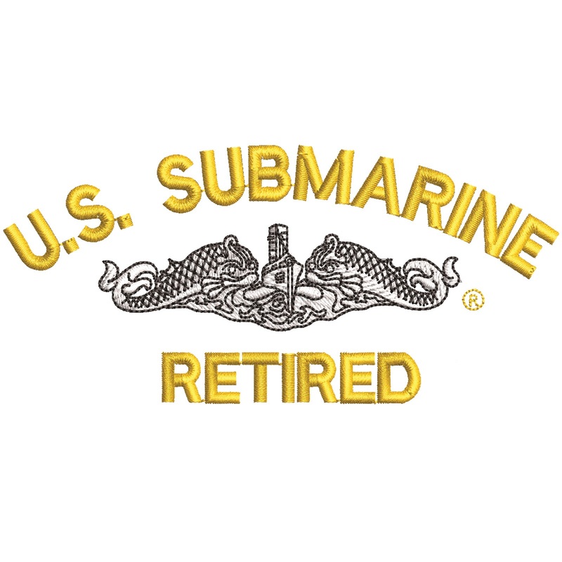 Licensed US Submarine Retired Licensed US Submarine Retired One Size