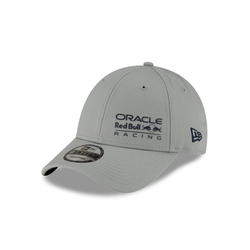 Oracle Red Bull Racing Essential Gray 9FORTY Snapback Hat One Size