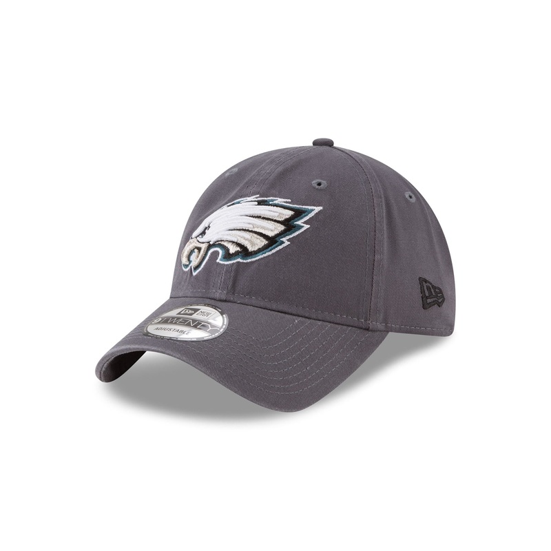 Philadelphia Eagles NFL Core Classic Graphite 9TWENTY Adjustable Hat One Size