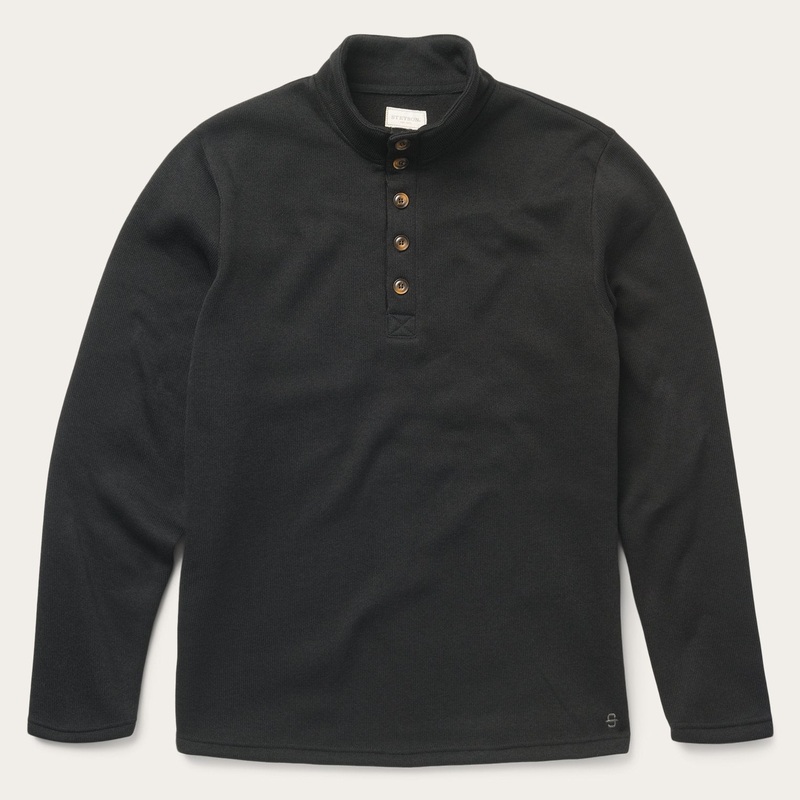 Pullover Knit Sweater Black S