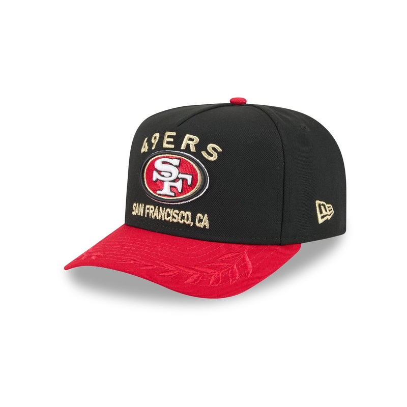San Francisco 49ers 2025 Draft 9FIFTY A-Frame Snapback Hat One Size