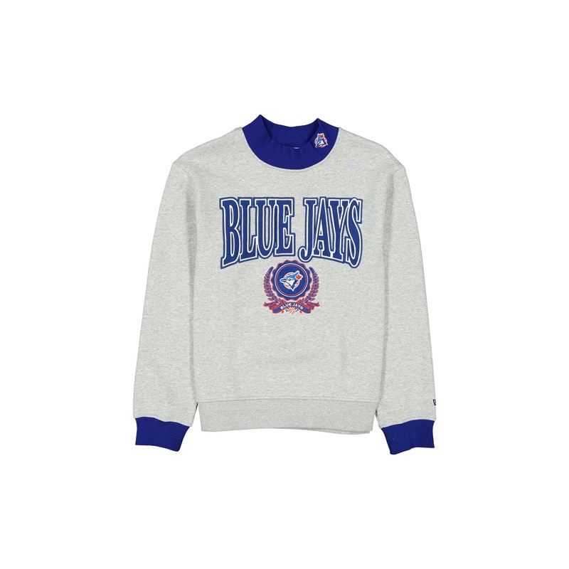 Toronto Blue Jays Throwback Prep Women’s Mockneck Sweatshirt XS