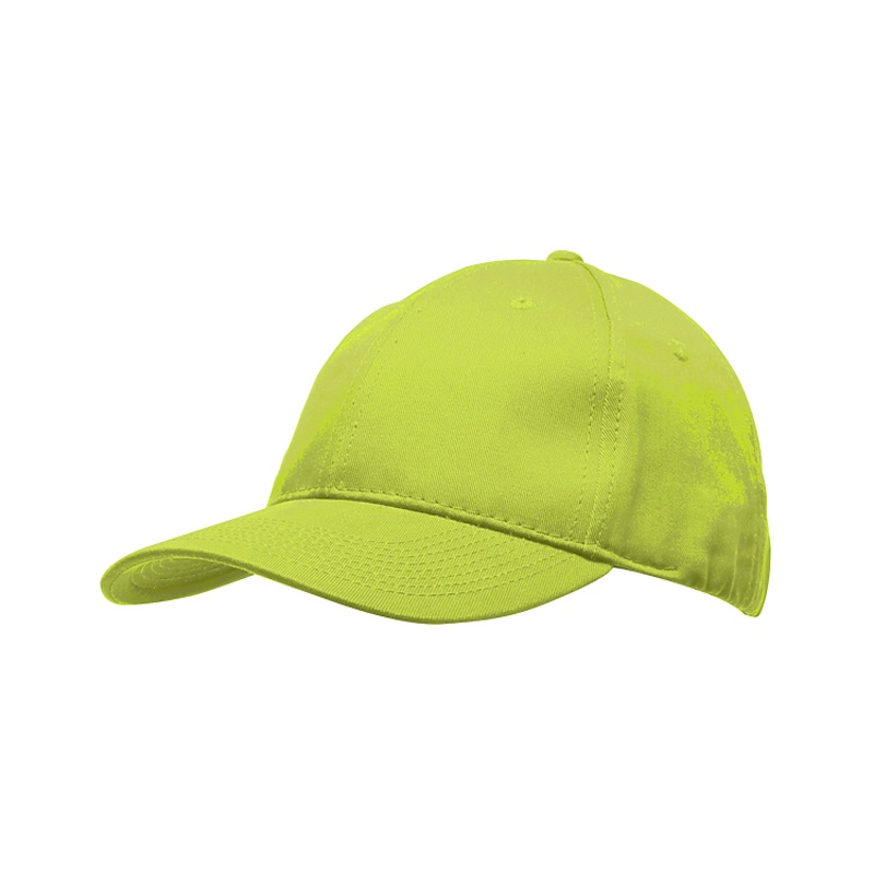 Bayside 3660 USA Made Structured Cap Lime Green