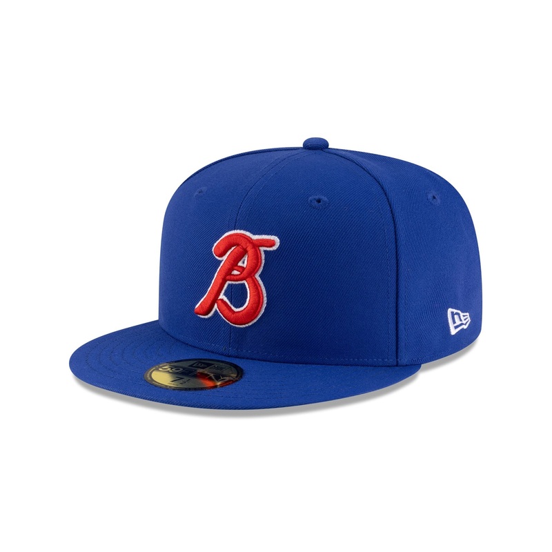 Bravos de Len LMB 100th Anniversary Alt Blue 59FIFTY Fitted Hat 7