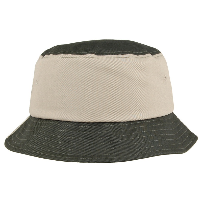 Dickies Hats Addison 2-Tone Bucket Hat – Olive-Green 1-Size