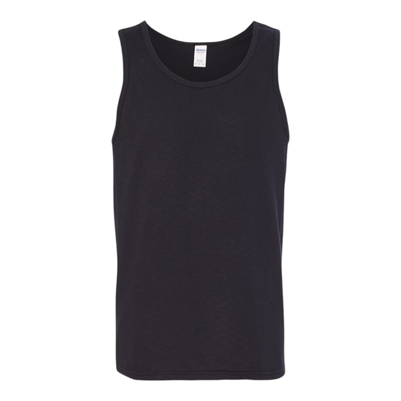 Gildan 5200 Unisex Heavy Cotton Tank Top White S