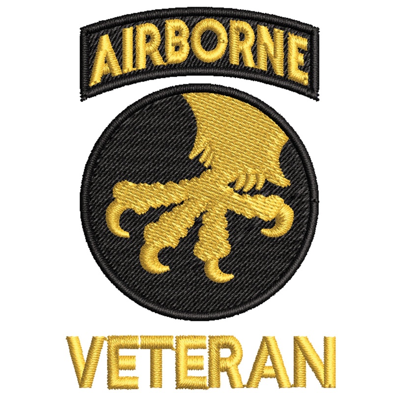Licensed 17th Airborne Division Veteran Logo Licensed 17th Airborne Division Veteran Logo One Size