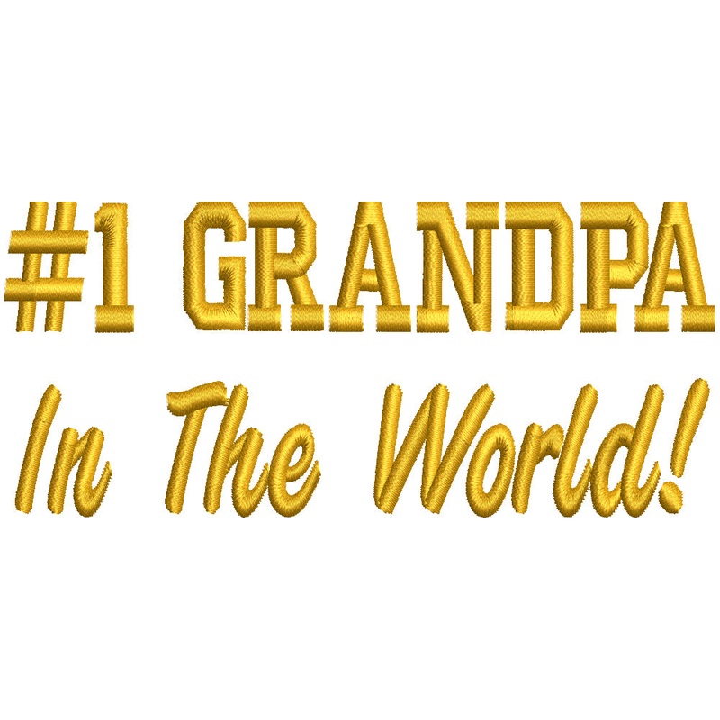 Number 1 Grandpa in the World Default Title One Size