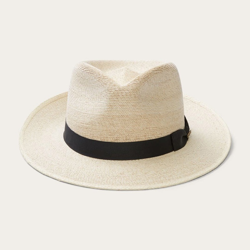 Rushmore Palm Fedora Natural S