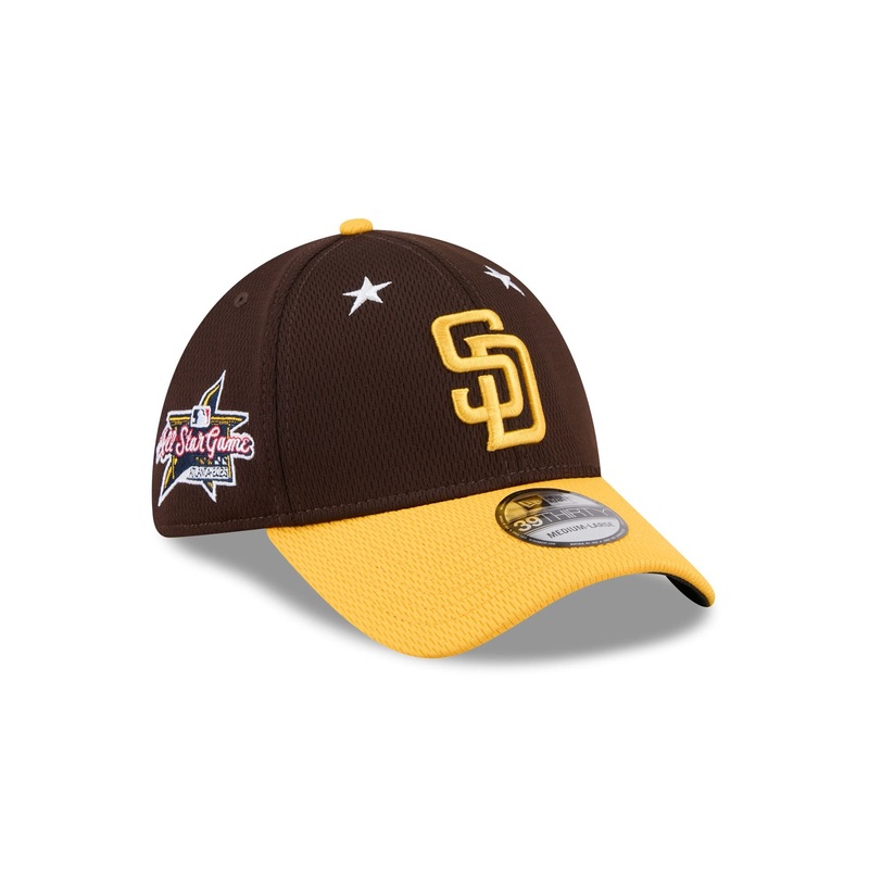 San Diego Padres 2025 All-Star Game 39THIRTY Stretch Fit Hat S/M