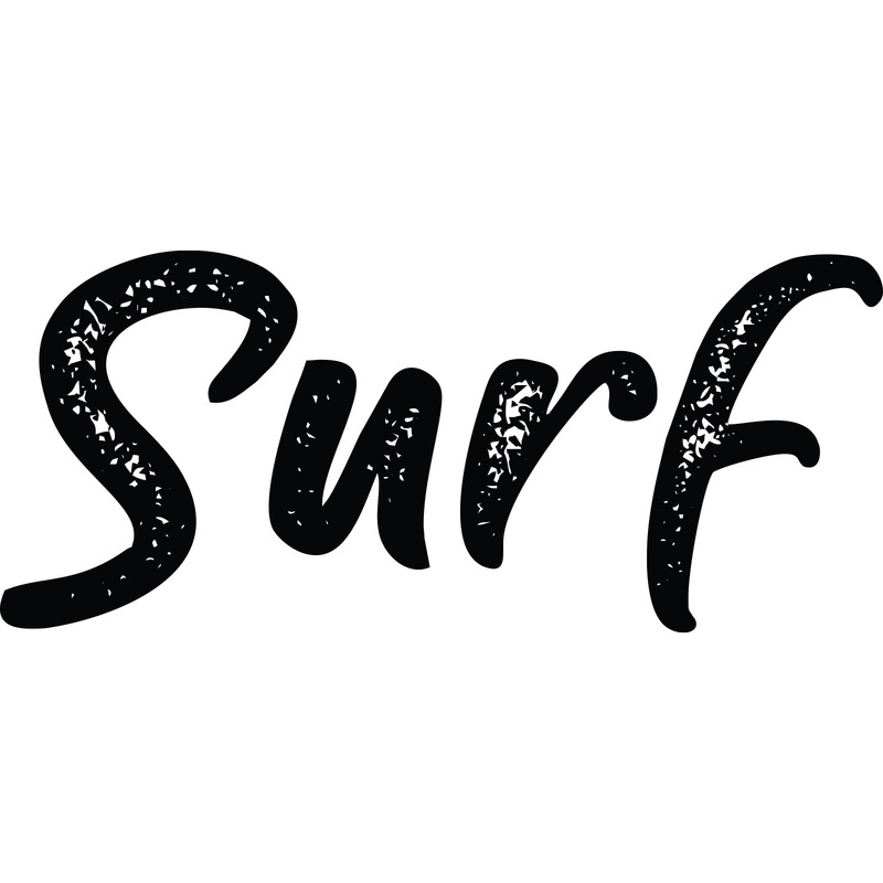 Surf Word Default Title One Size