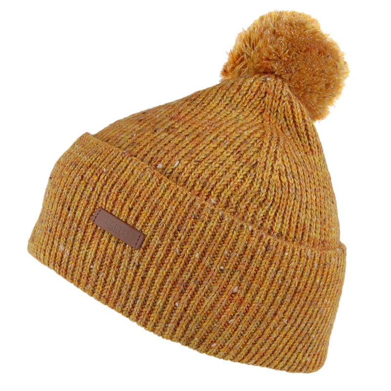Barts Hats Callac Bobble Hat – Yellow Mix 1-Size