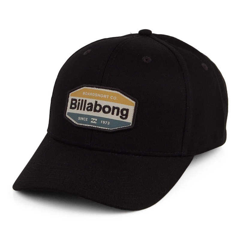Billabong Hats Walled III Snapback Cap – Black Adjustable