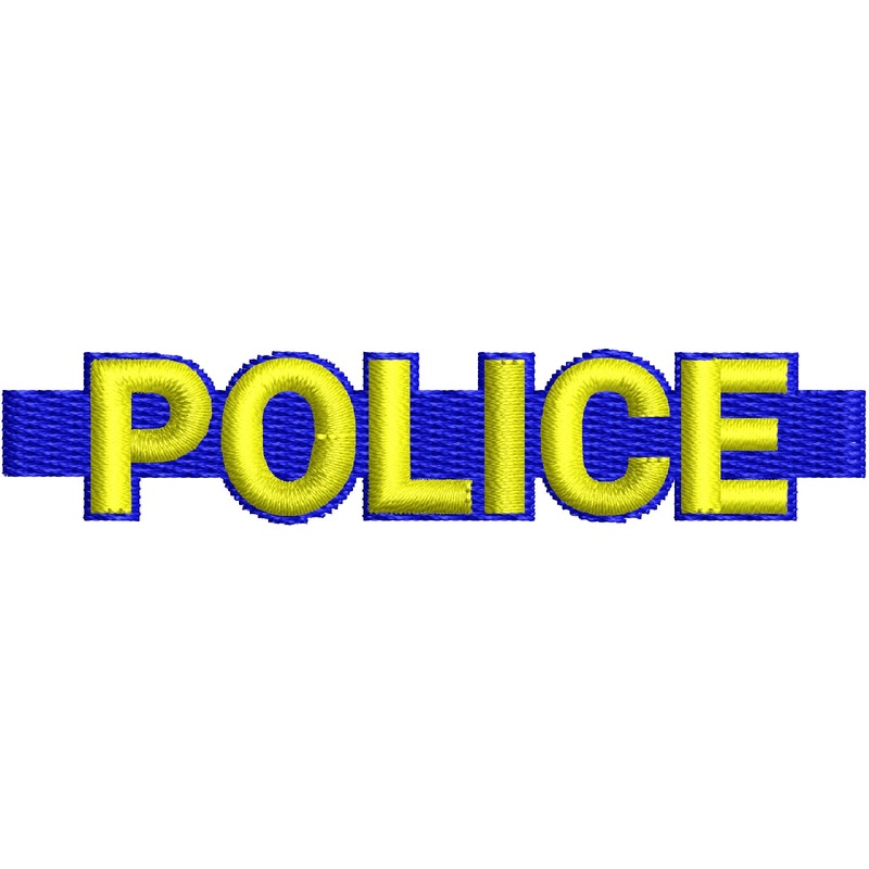 Blue Police Line Default Title One Size