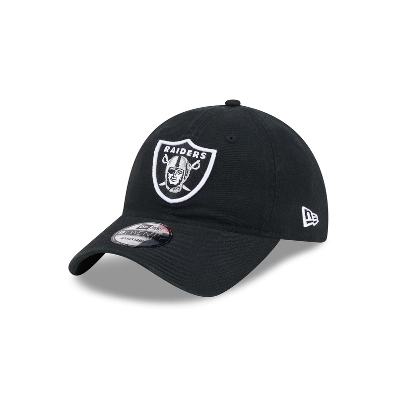 Las Vegas Raiders Black 9TWENTY Adjustable Hat One Size