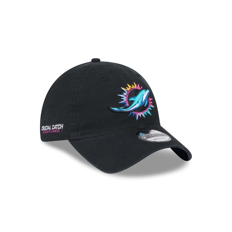 Miami Dolphins 2024 Crucial Catch 9TWENTY Adjustable Hat One Size