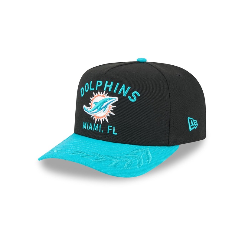 Miami Dolphins 2025 Draft 9FIFTY A-Frame Snapback Hat One Size