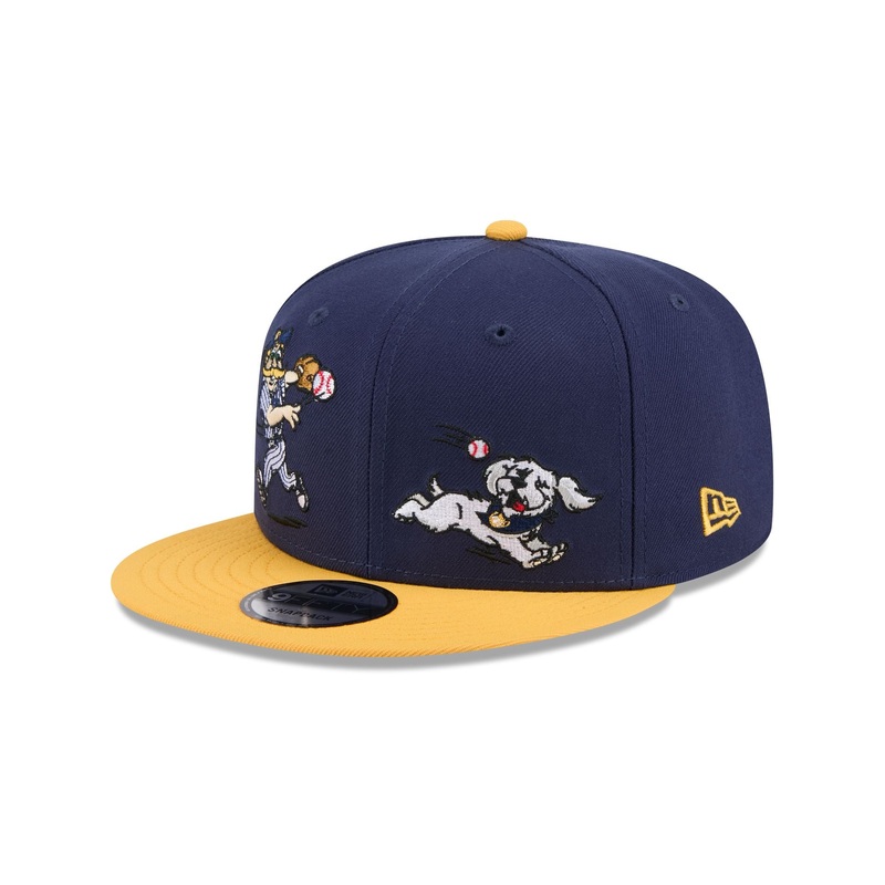 Milwaukee Brewers Generation Mascots 9FIFTY Snapback Hat One Size