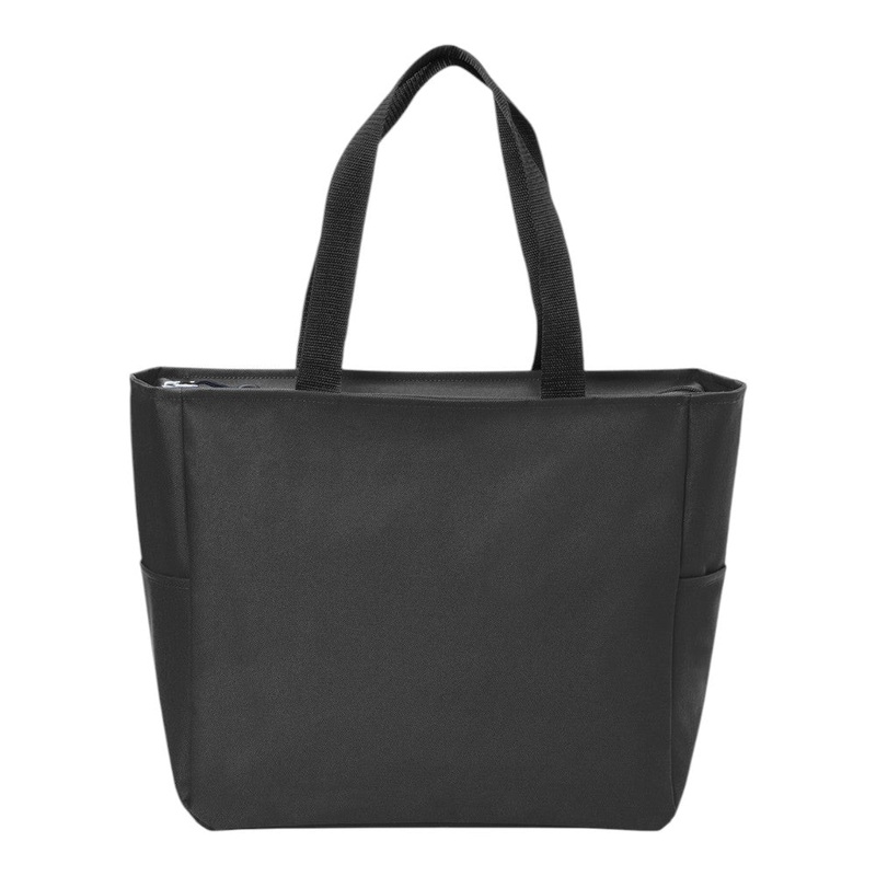 Port Authority BG410 Essential Zip Tote Black