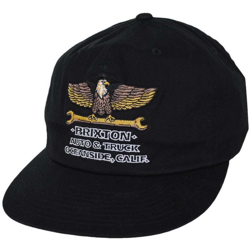 Repair HP Snapback Baseball Cap BLACK ADJUSTABLE