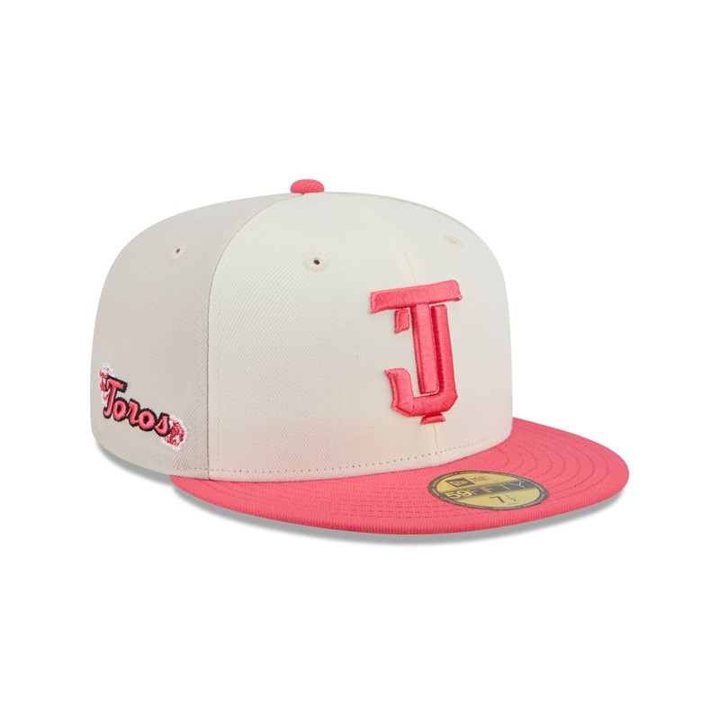 Toros de Tijuana Two-Tone Coral 59FIFTY Fitted Hat 7