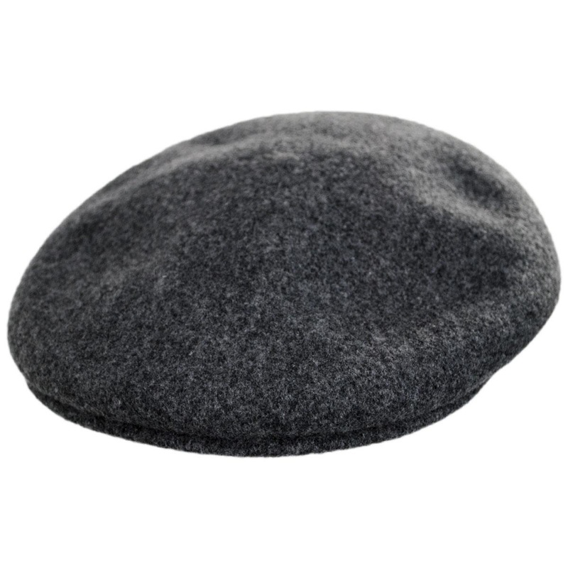 Wholesale Genuine Wool Ivy Cap B2B Pre-Pack CHARCOAL 1S-3M-4L-3XL-1XXL