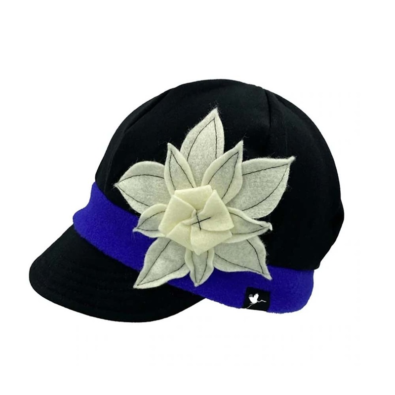 Winter Fleece Weekender Cap – Flipside Hats for Healing Black OS (55-56 cm)