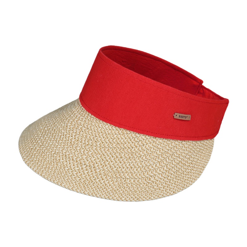Barts Hats Vesder Visor – Red-Natural 1-Size