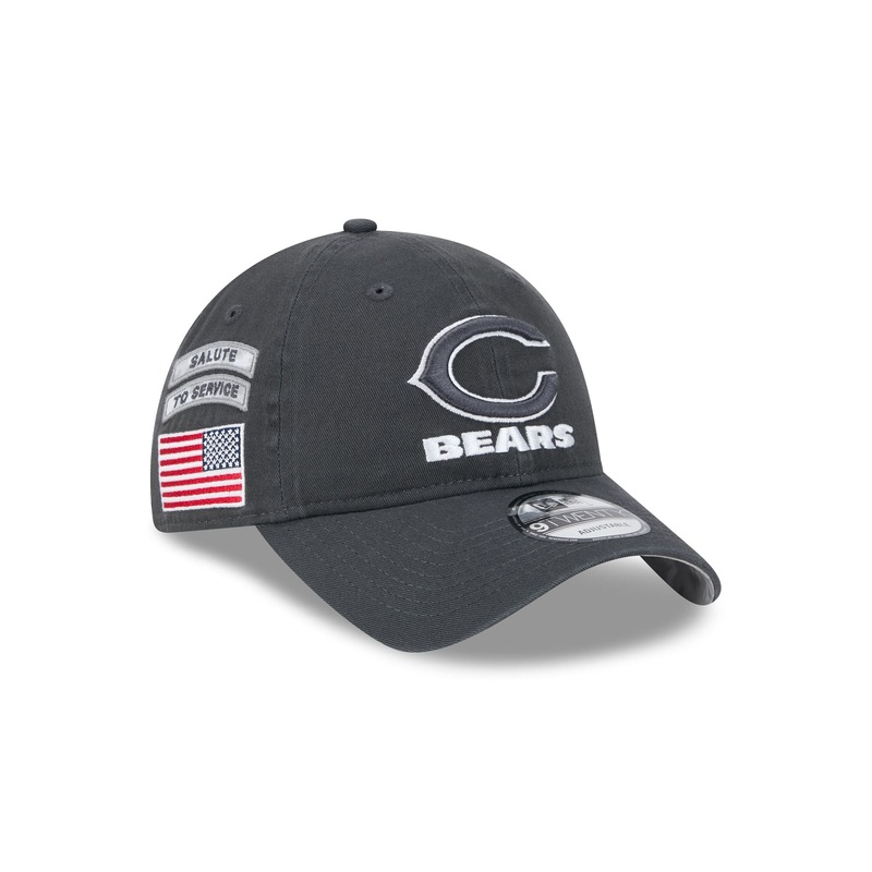 Chicago Bears 2024 Salute to Service 9TWENTY Adjustable Hat One Size