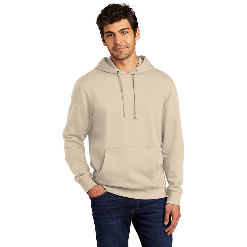 District DT6100 V.I.T. Fleece Hoodie – Gardenia Gardenia XS