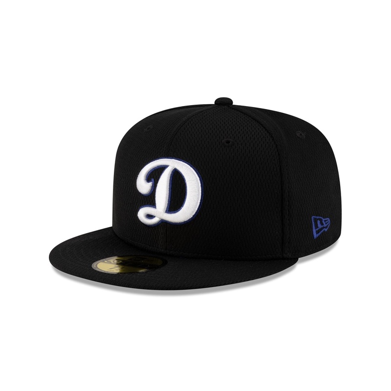 Los Angeles Dodgers 2025 Clubhouse Alt Black 59FIFTY Fitted Hat 7