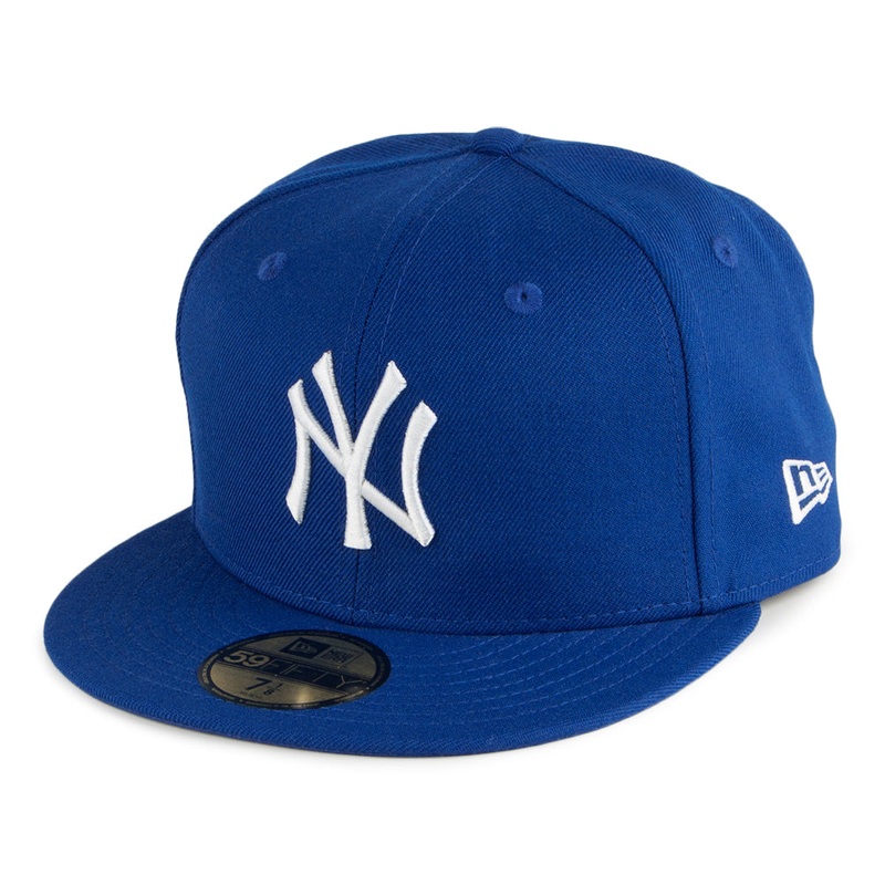 New Era 59FIFTY New York Yankees Baseball Cap – MLB League Essential – Royal Blue 6 7/8