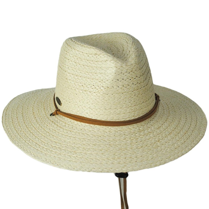 Thredfin Toyo Straw Aussie Hat NATURAL ONE SIZE FITS MOST