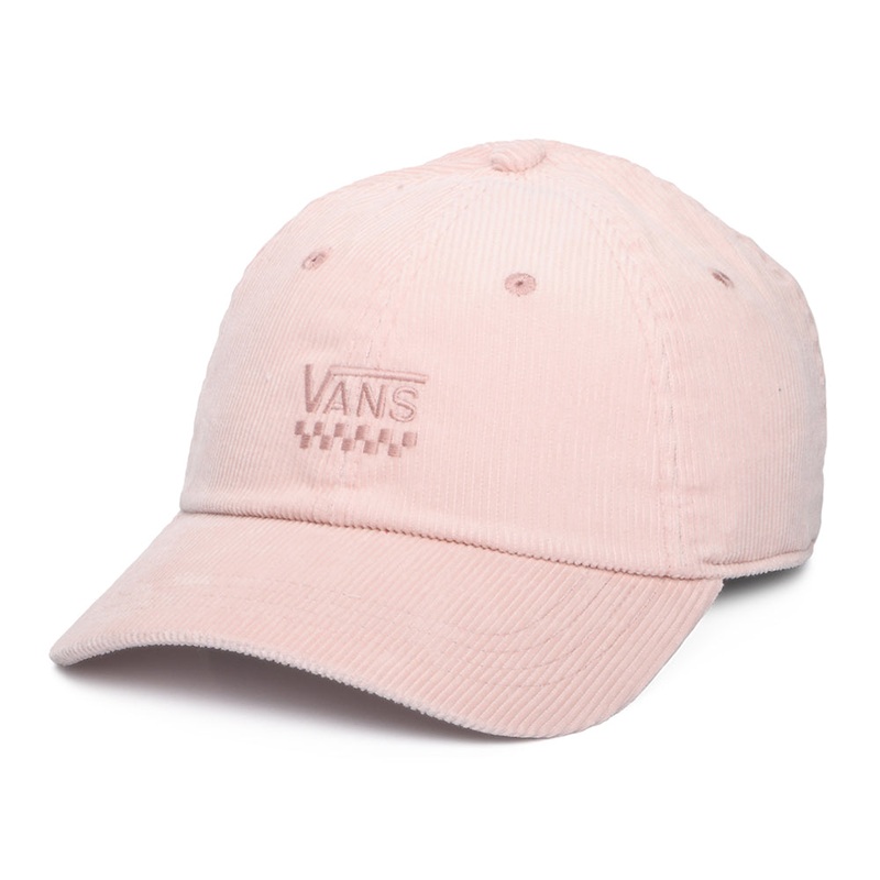 Vans Hats Court Side Corduroy Baseball Cap – Rose Adjustable