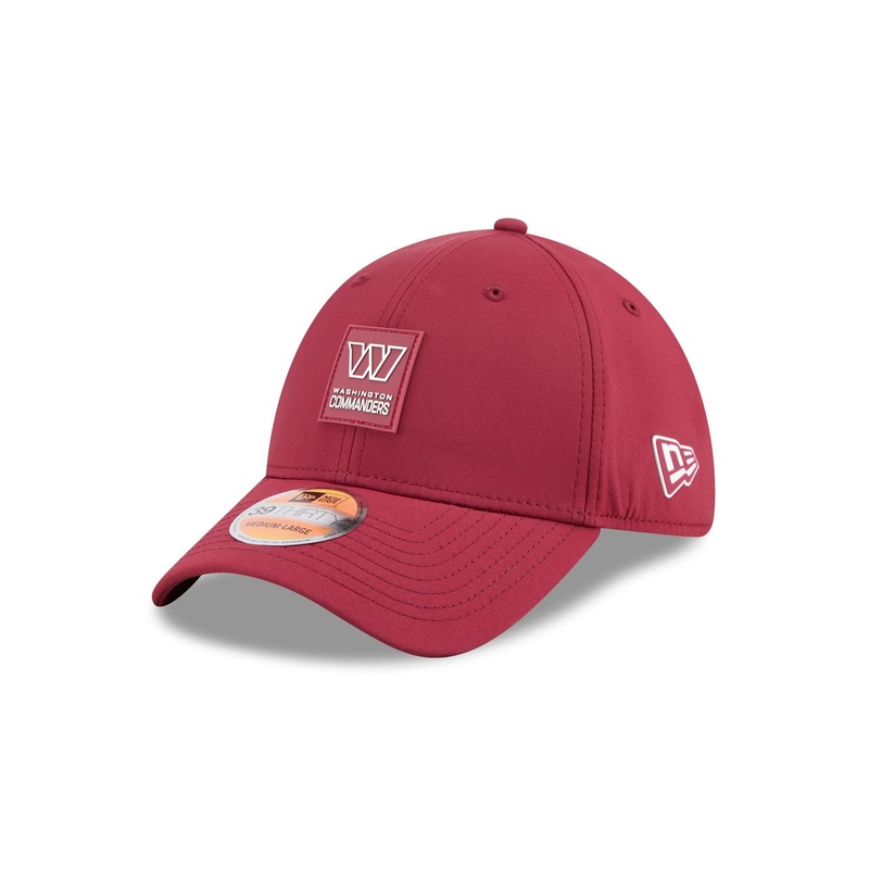 Washington Commanders 2025 Sideline Hot Weather 39THIRTY Stretch Fit Hat S/M