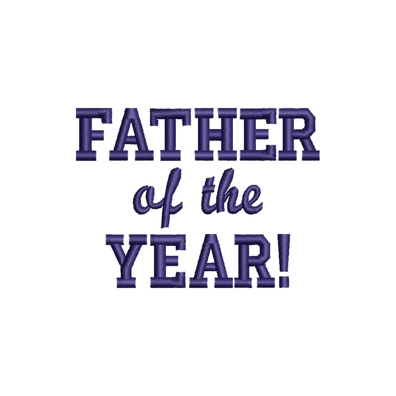 Words of Father of the Year Default Title One Size