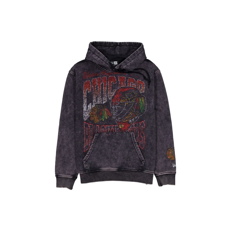 Chicago Blackhawks Sport Classics Washed Hoodie S