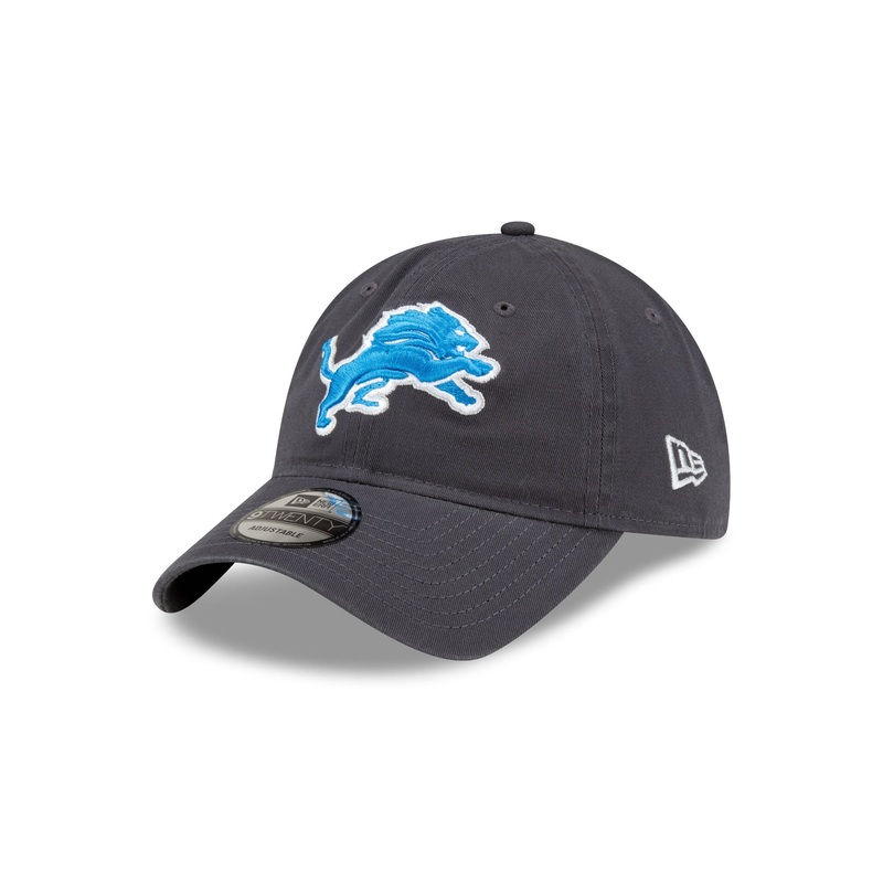 Detroit Lions NFL Core Classic Graphite 9TWENTY Adjustable One Size