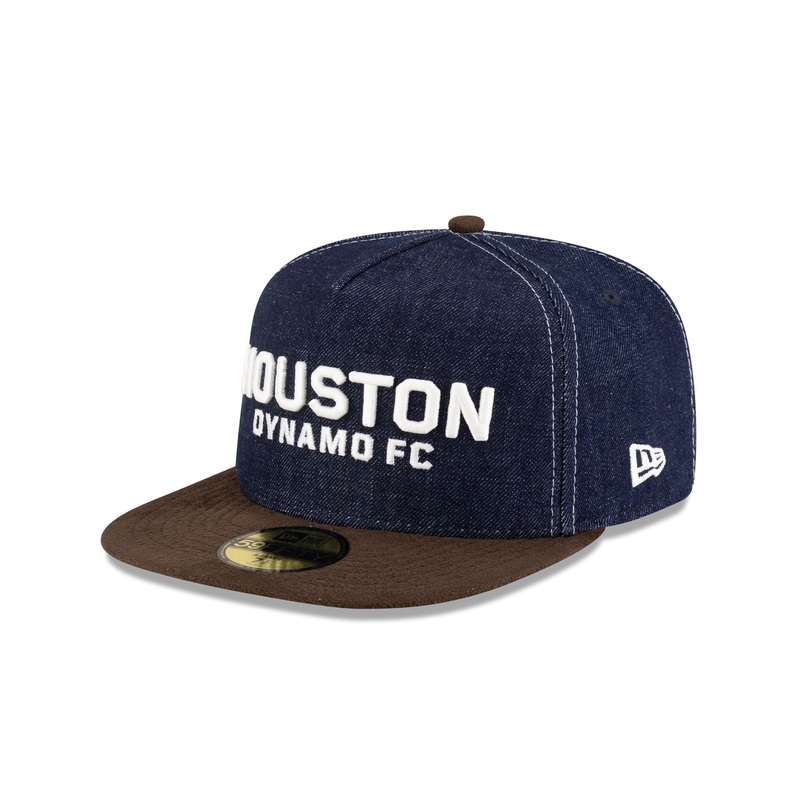 Houston Dynamo Houston Pack Denim 59FIFTY A-Frame Fitted Hat 7
